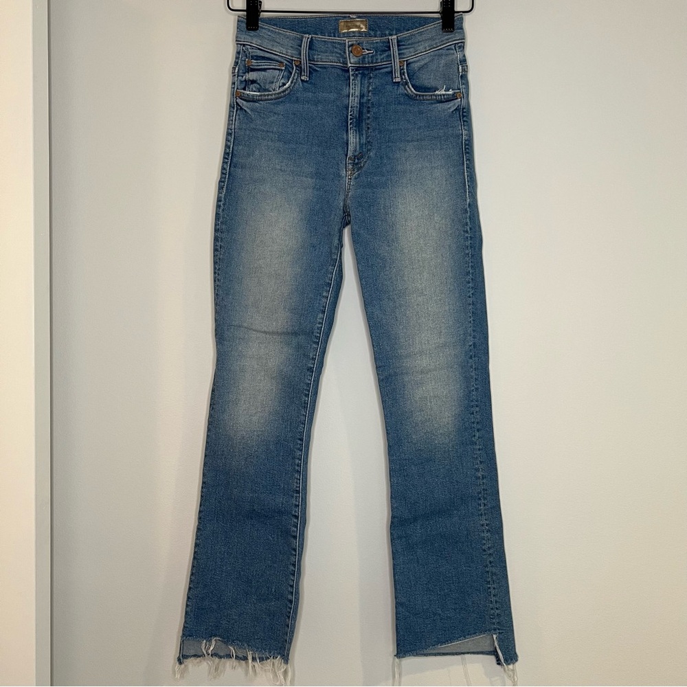 MOTHER Insider Crop Step Fray Jeans
